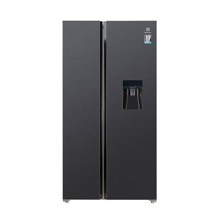 ตู้เย็น SIDE BY SIDE ELECTROLUX ESE6141A-BTH 20.1 คิว สีดำแมตต์ อินเวอร์เตอร์