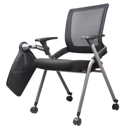 เก้าอี้สำนักงาน OFFICEINTREND SHARK-CASTOR-TABLET สีดำ