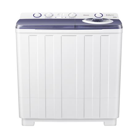 เครื่องซักผ้า 2 ถัง HISENSE WSRB1401W สีขาว