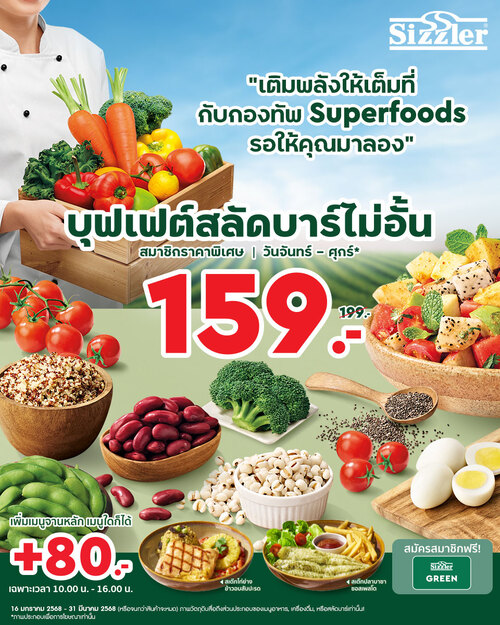 รวมโปรโมชั่น ซิซซ์เล่อร์