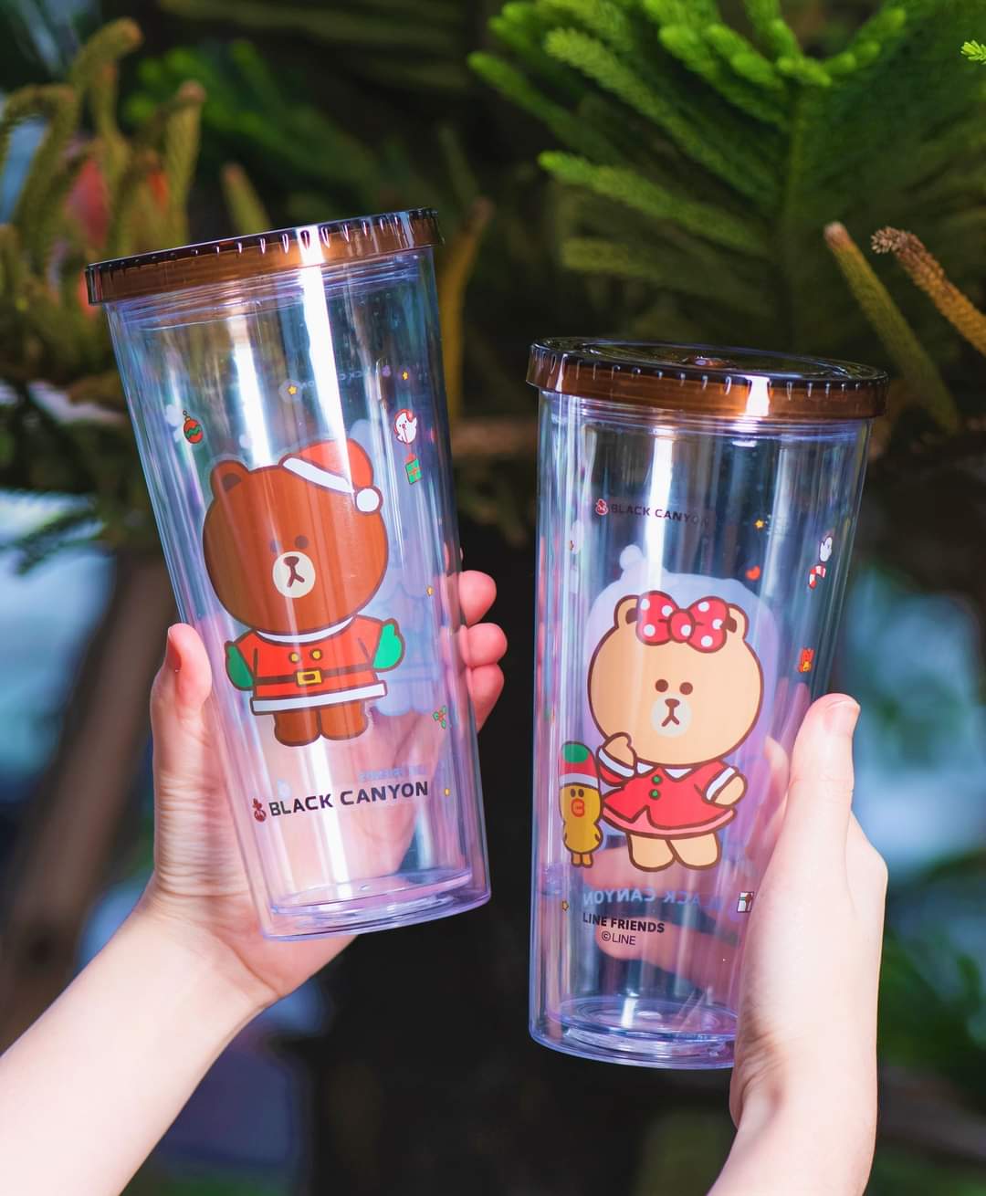 โปรโมชั่น แบล็คแคนยอน : น่าร๊ากกกไม่ไหว #BlackCanyon #LINEFRIENDS ลาย BROWN & CONY พร้อม เครื่องดื่ม พิเศษ 199.-