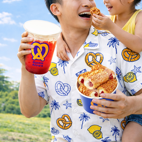 โปรโมชั่น อานตี้ แอนส์ : ไวท์ช็อกครีมชีสราสป์เบอร์รีเพรทเซล + เลมอนเนดเอิร์ลเกรย์โฟมชีส