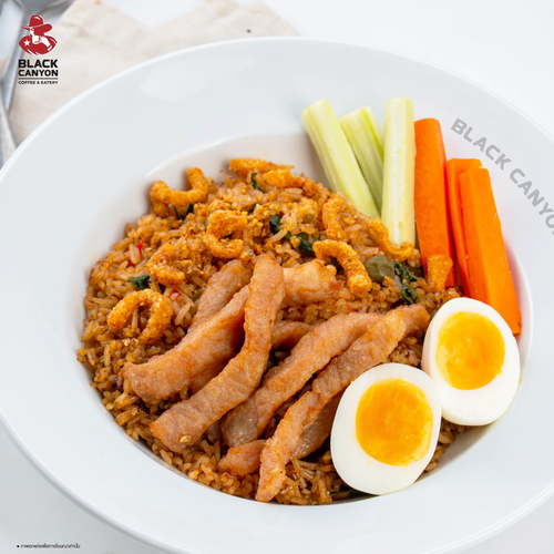 โปรโมชั่น แบล็คแคนยอน : ข้าวผัดน้ำพริกตาแดงหมูทอด สุดแซ่บกับสตรอเบอร์รี่