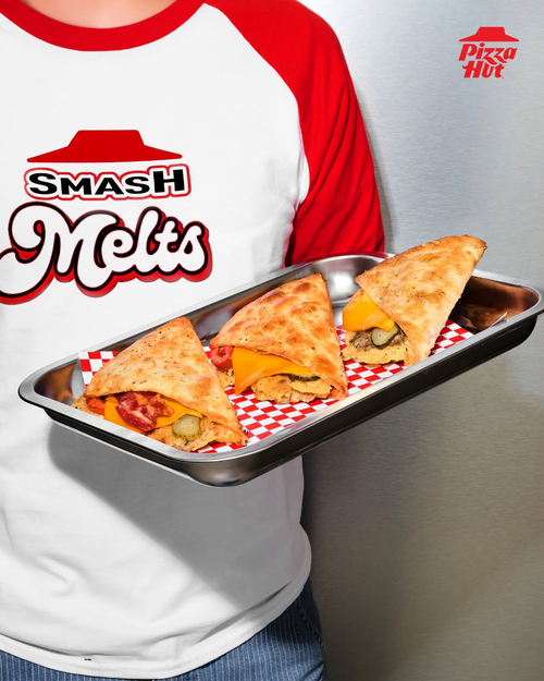 โปรโมชั่น พิซซ่าฮัท : SMASH Melts สแมชเมลทส์ 3 รสชาติใหม่ อร่อยจนต้องทุบโต๊ะ เริ่ม189