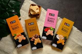 โปรโมชั่น แบล็คแคนยอน : "Black Canyon Wafers"️ เวเฟอร์ 4 กล่อง 4 รสชาติ ราคาพิเศษเพียง 150.-